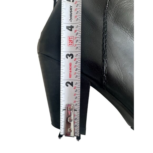 STUART WEITZMAN Black Leather Ankle Booties Boots Size 6.5 - Picture 10 of 10